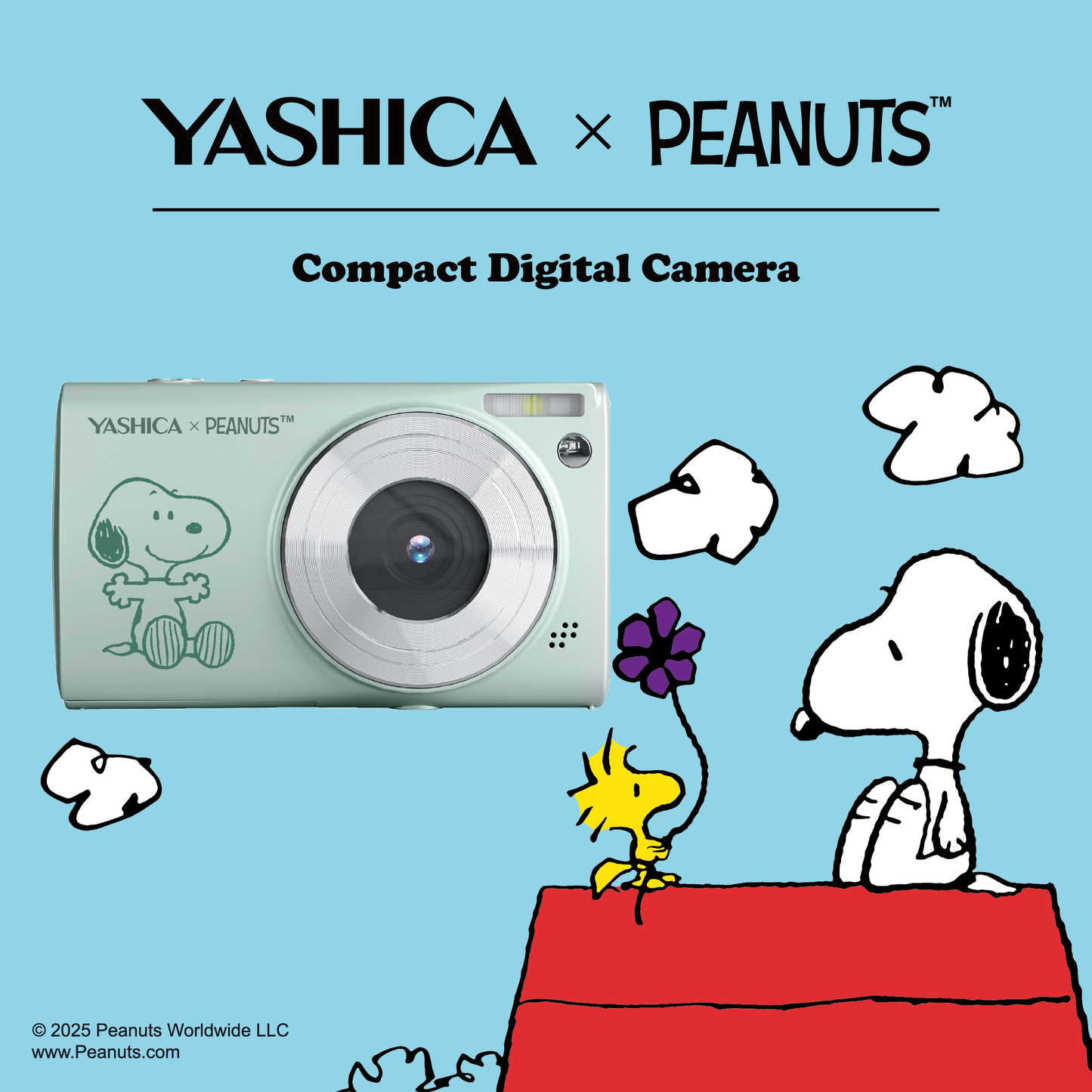 YASHICA x Snoopy Digital Camera