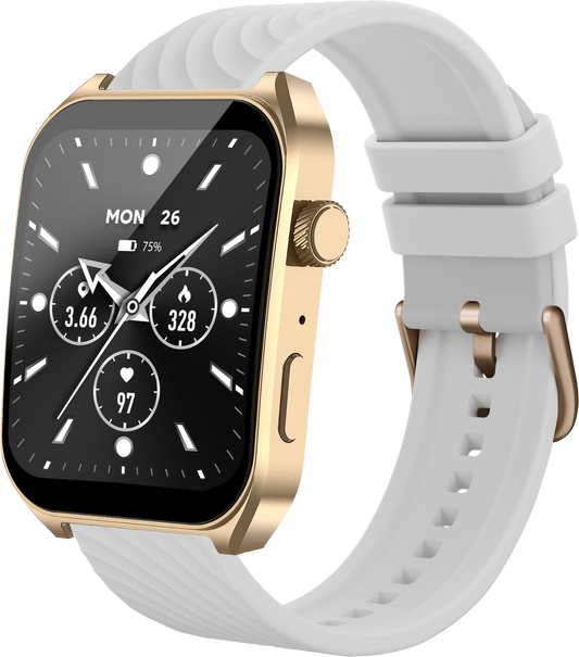Benio Watch Fit 2 - 2.04" AMOLED Curved Screen Bluetooth Smartwatch