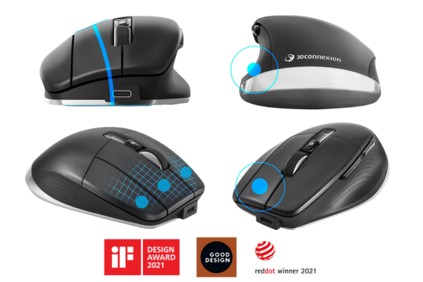 CadMouse Pro Wireless - 3Dconnexion