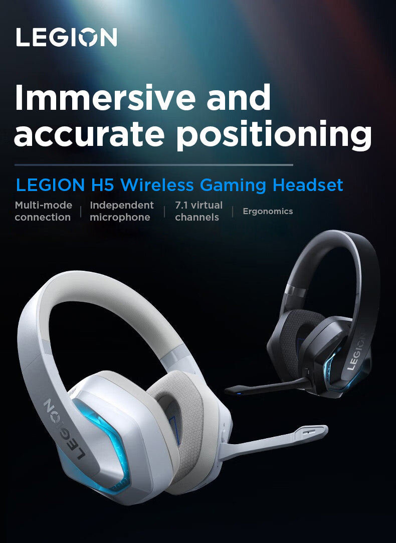 Lenovo Legion H5 Wireless Bluetooth Gaming Headset