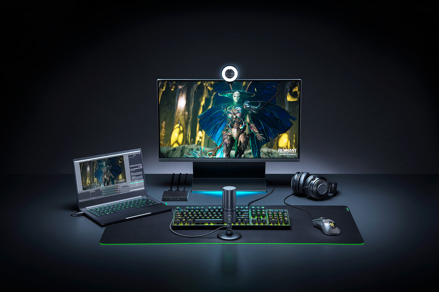 Razer - Kiyo Desktop Camera for Streaming with Illumination - FRML