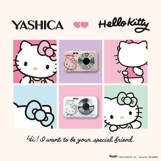 YASHICA x Hello Kitty DZ100 Digital Camera
