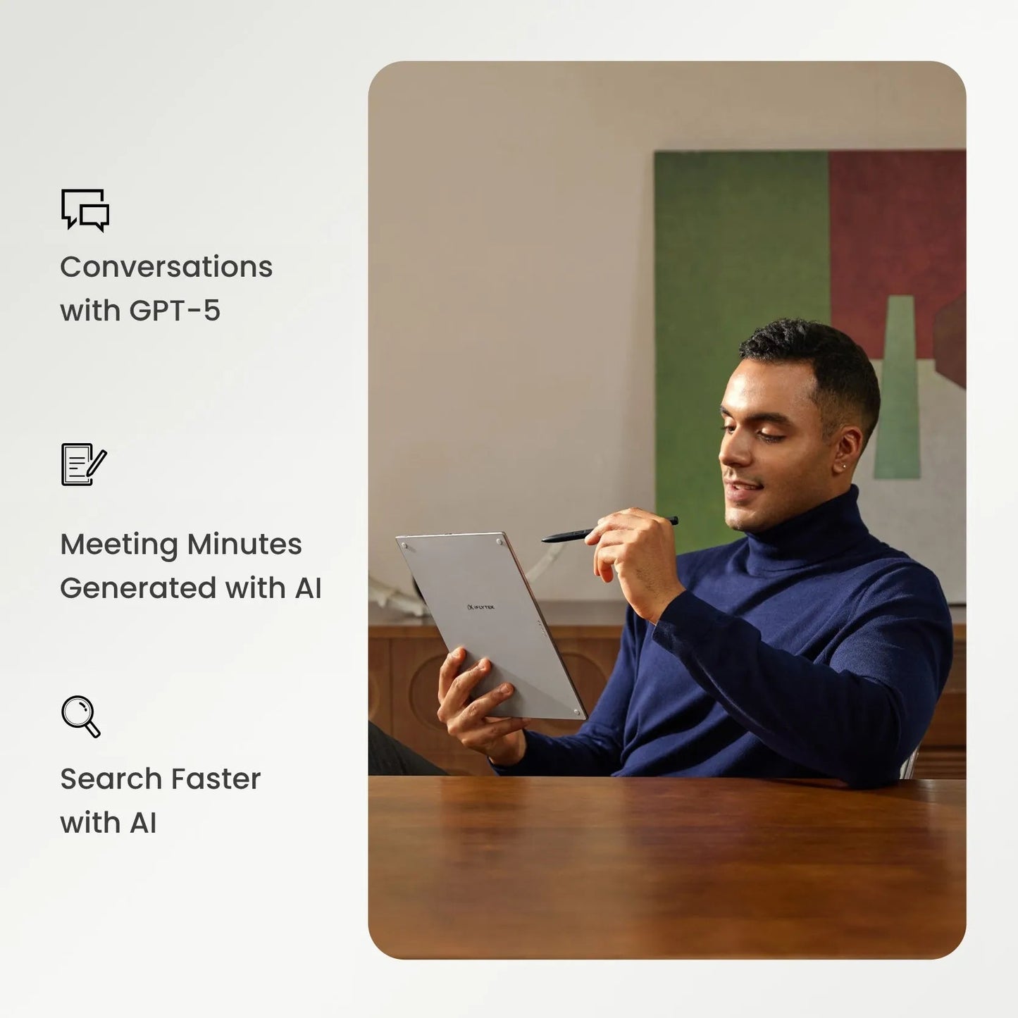 iFLYTEK AINOTE Air 2 - AI Smart Voice Recorder & Real-Time Audio Transcriber