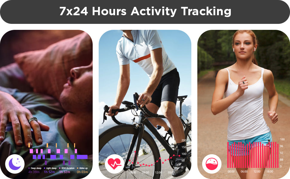 Benio Gen Pro Smart Ring - Titanium Health & Fitness Tracker | Heart Rate, SpO2 & Sleep Monitor
