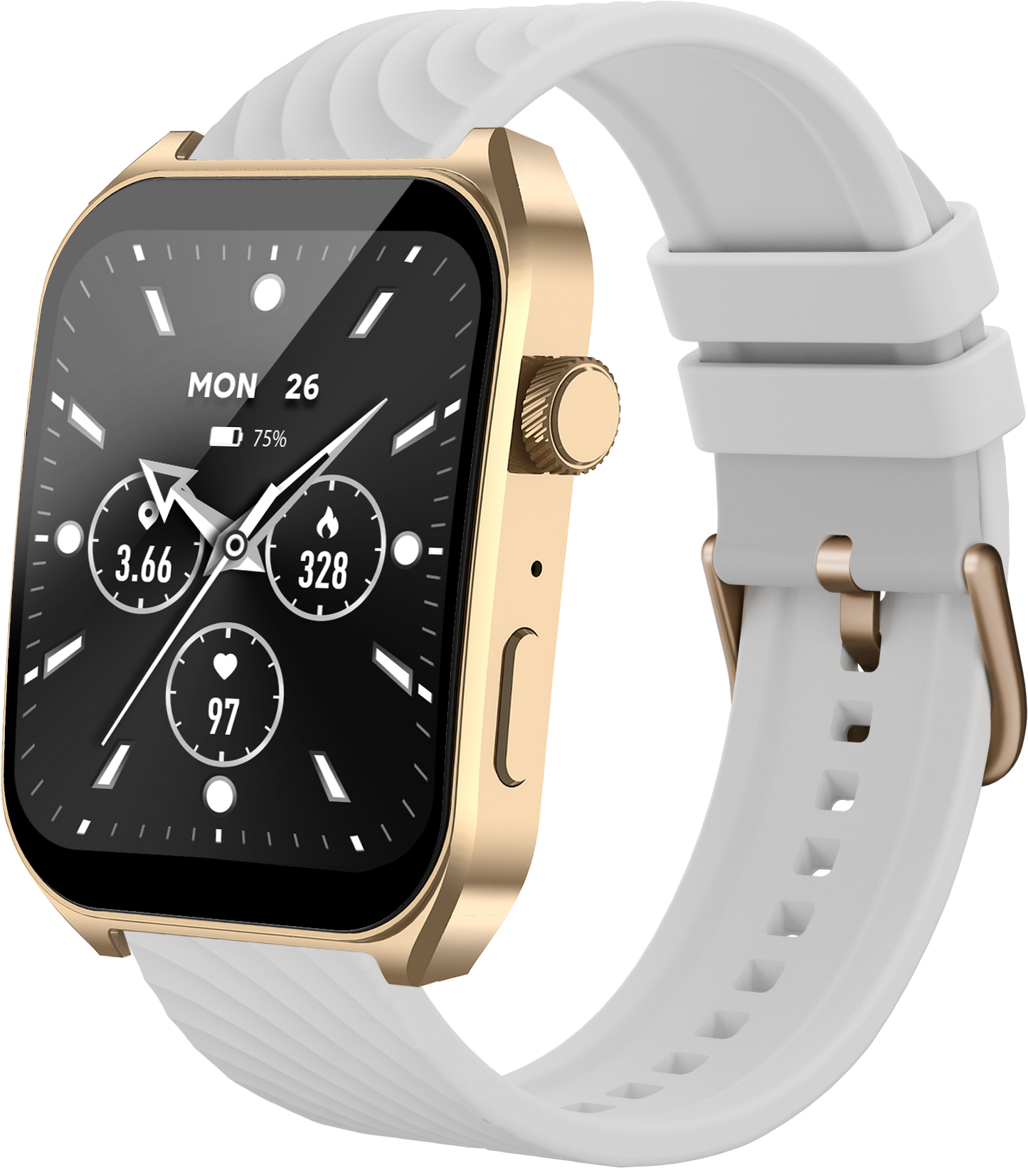 Benio Watch Fit 2 - 2.04" AMOLED Curved Screen Bluetooth Smartwatch