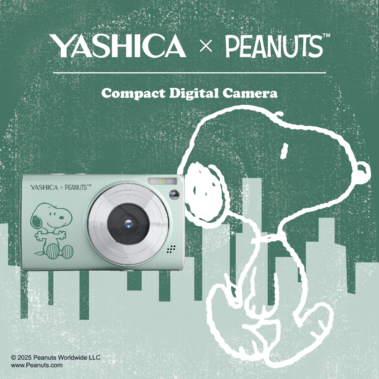 YASHICA x Snoopy Digital Camera