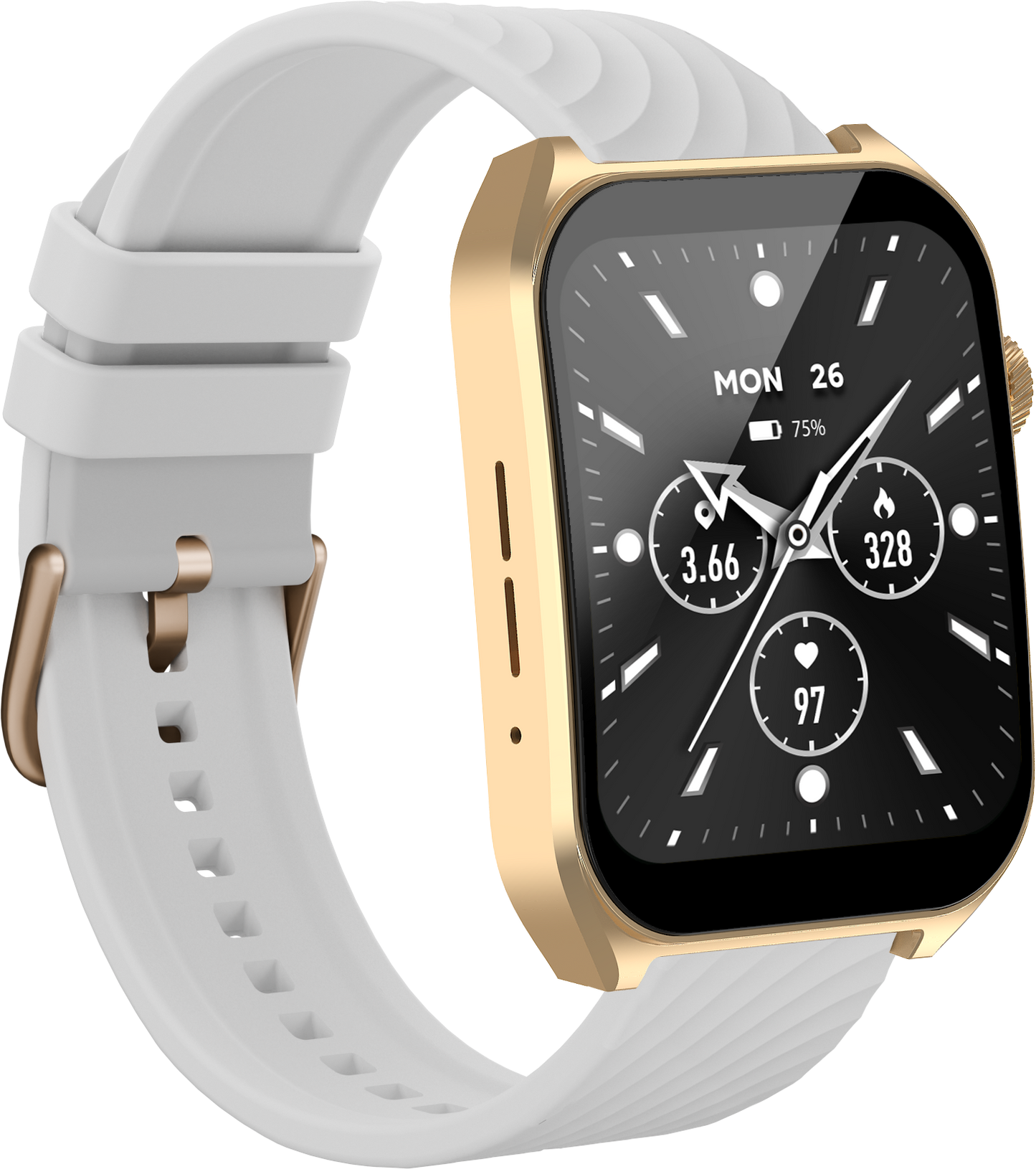 Benio Watch Fit 2 - 2.04" AMOLED Curved Screen Bluetooth Smartwatch