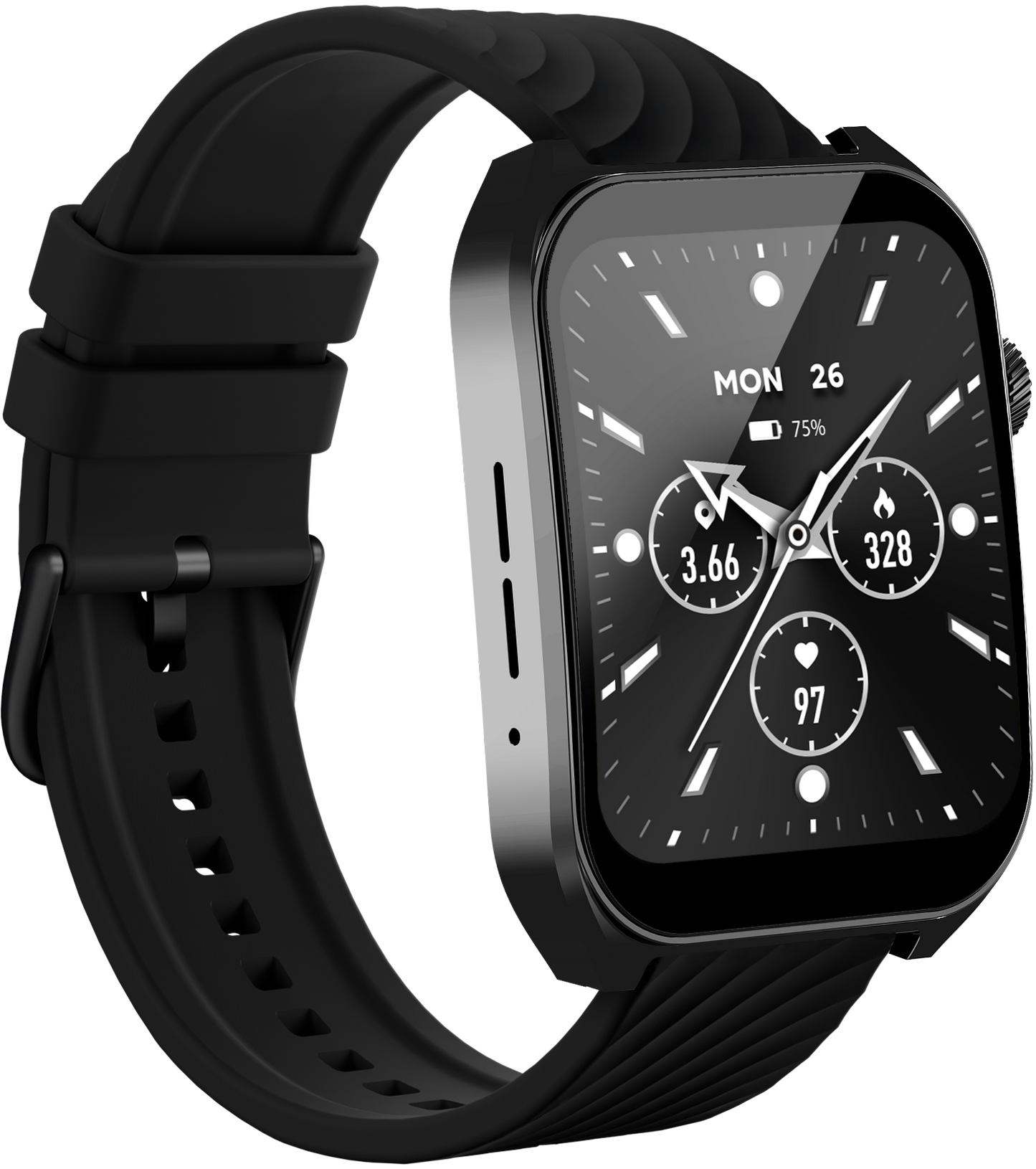 Benio Watch Fit 2 - 2.04" AMOLED Curved Screen Bluetooth Smartwatch