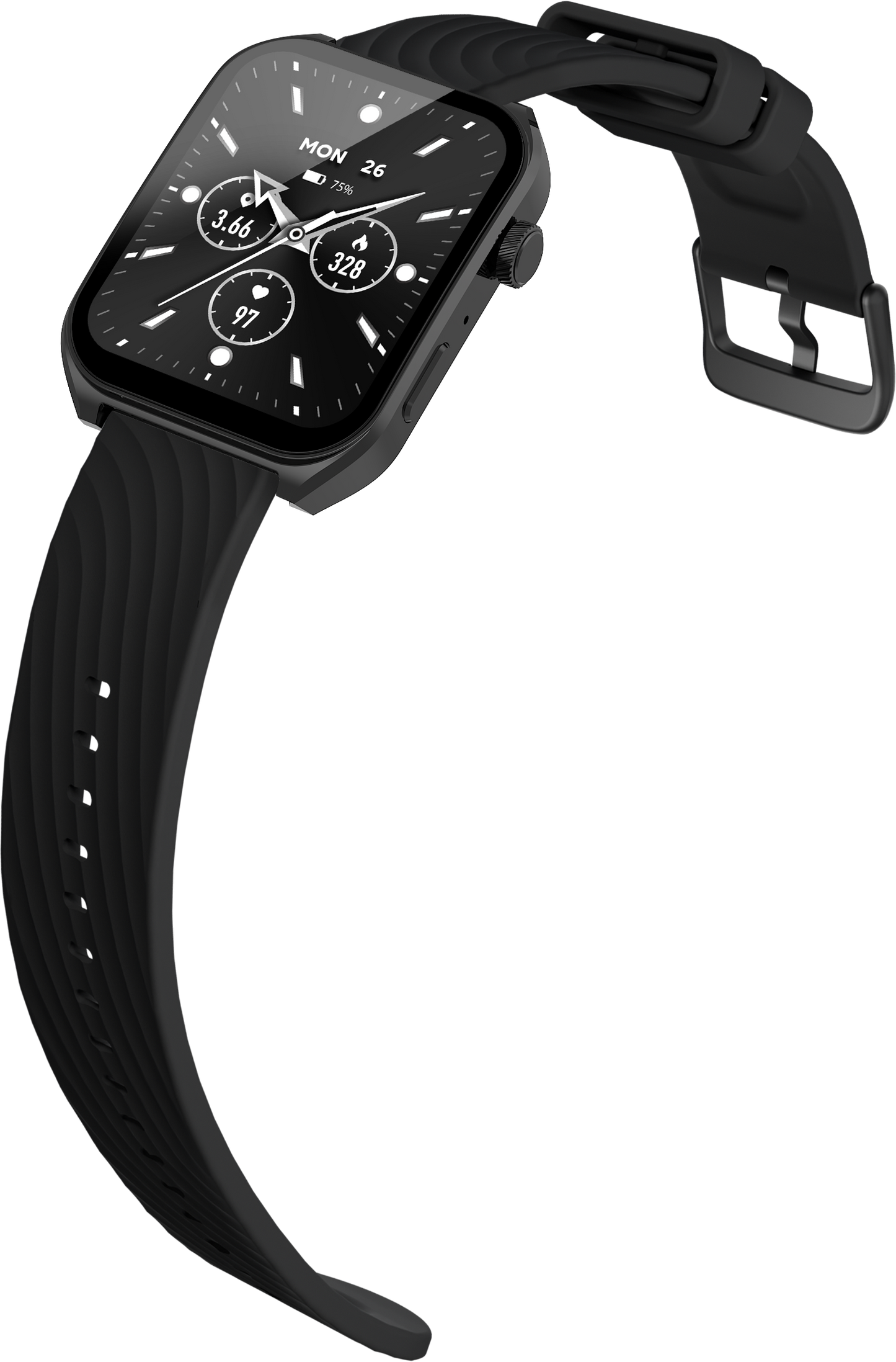 Benio Watch Fit 2 - 2.04" AMOLED Curved Screen Bluetooth Smartwatch
