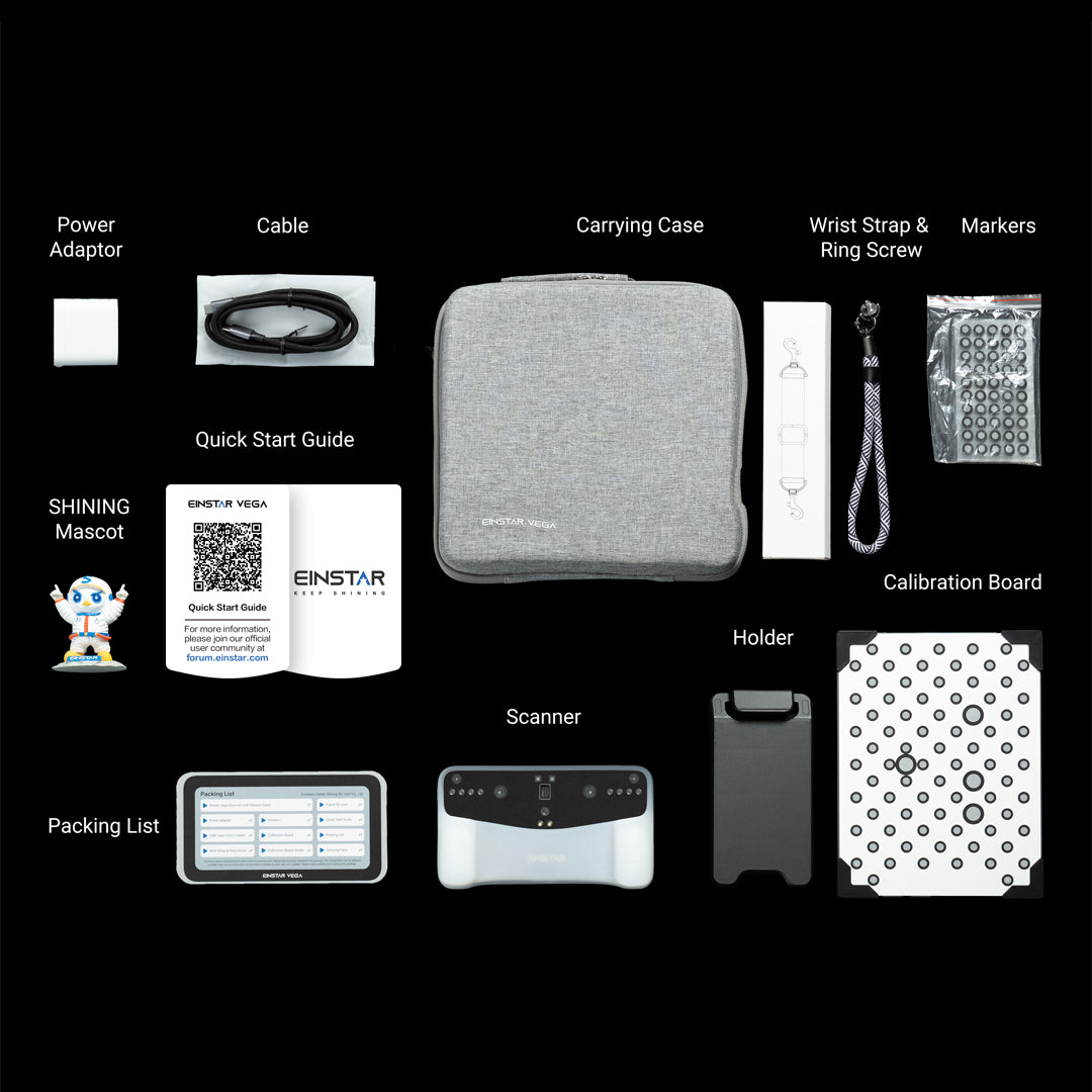 EinStar VEGA Wireless All-In-One 3D Scanner - SHINING 3D