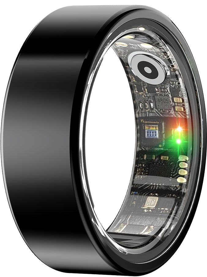 Benio Gen 2 Smart Ring - Premium Titanium Health & Fitness Tracker