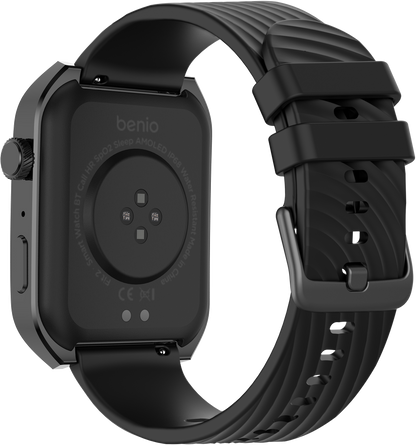 Benio Watch Fit 2 - 2.04" AMOLED Curved Screen Bluetooth Smartwatch
