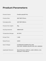 Creality 3D Printer Accessories Creality SpacePi X4L Filament Dryer | Dual Independent Chambers