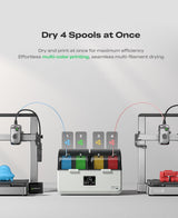 Creality 3D Printer Accessories Creality SpacePi X4L Filament Dryer | Dual Independent Chambers