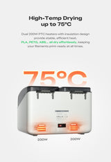 Creality 3D Printer Accessories Creality SpacePi X4L Filament Dryer | Dual Independent Chambers