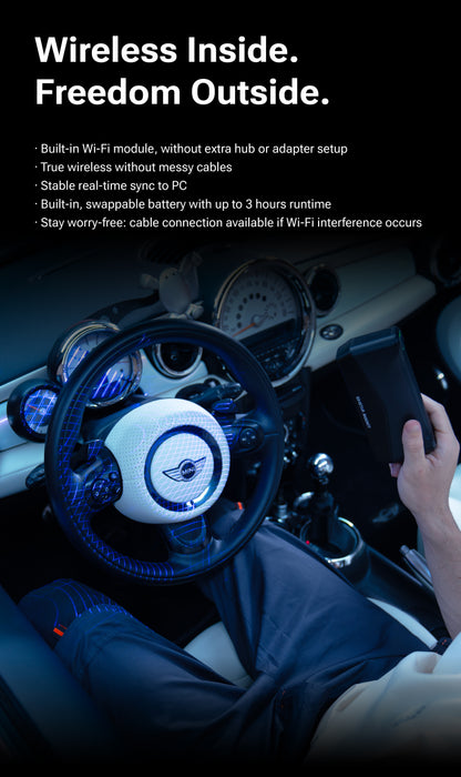 EINSTAR Rockit Wireless 3D Scanner with Laser & IR Hybrid Light