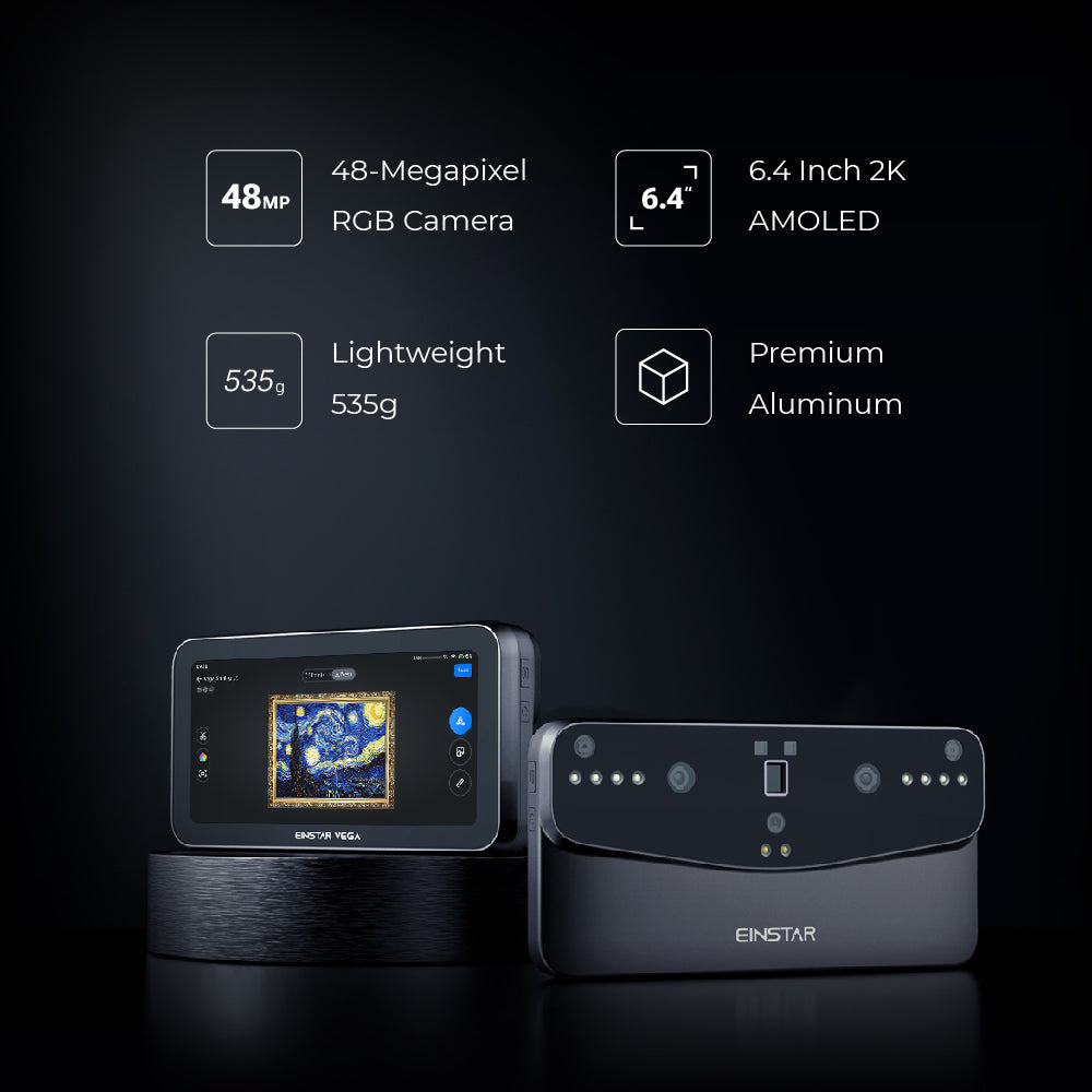 EinStar VEGA Wireless All-In-One 3D Scanner - SHINING 3D