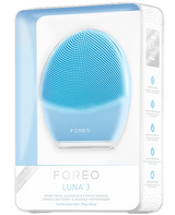 Foreo Skin Cleaning FOREO LUNA 3 Smart Facial Cleansing & Firming Massager (Blue) – Combination Skin