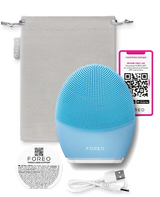 Foreo Skin Cleaning FOREO LUNA 3 Smart Facial Cleansing & Firming Massager (Blue) – Combination Skin