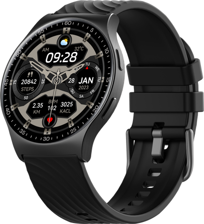 Benio Watch GT 4 - 1.43" AMOLED Circular Smartwatch with 10-Day Battery