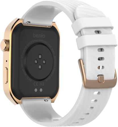 Benio Watch Fit 2 - 2.04" AMOLED Curved Screen Bluetooth Smartwatch