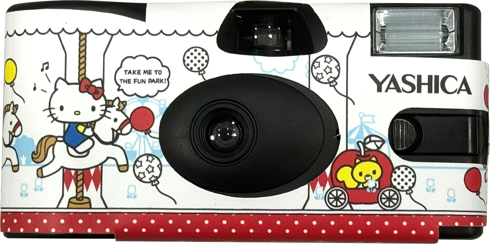 YASHICA x Hello Kitty Playground Single Use 35mm Film Camera with