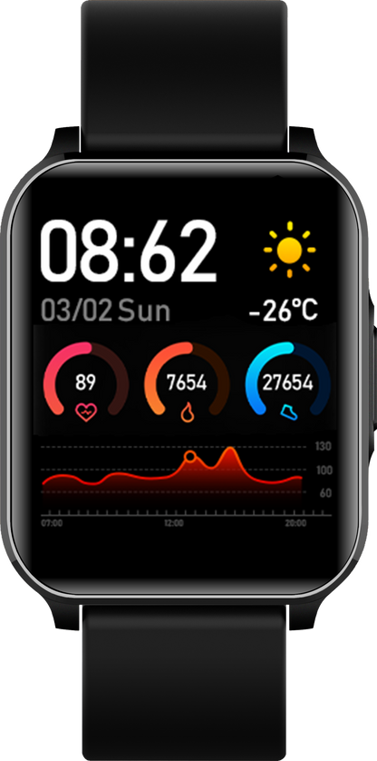 BENIO Lark Smart Watch - Lightweight Everyday Smartwatch with Health & Fitness Tracking
