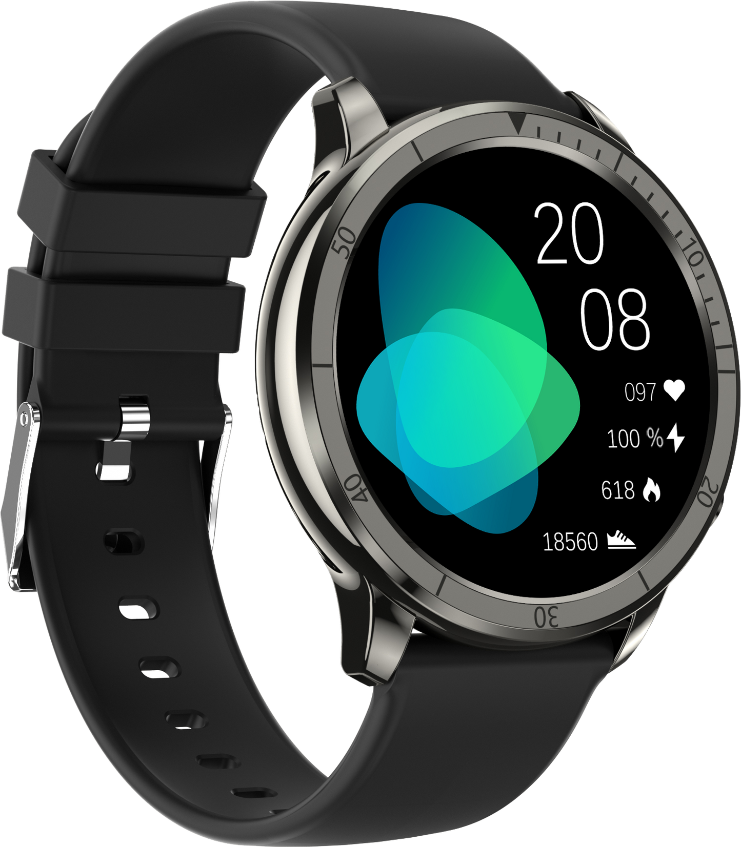 BENIO Eagle Pro Smart Watch - GPS-Ready Outdoor Fitness Smartwatch with AMOLED Display