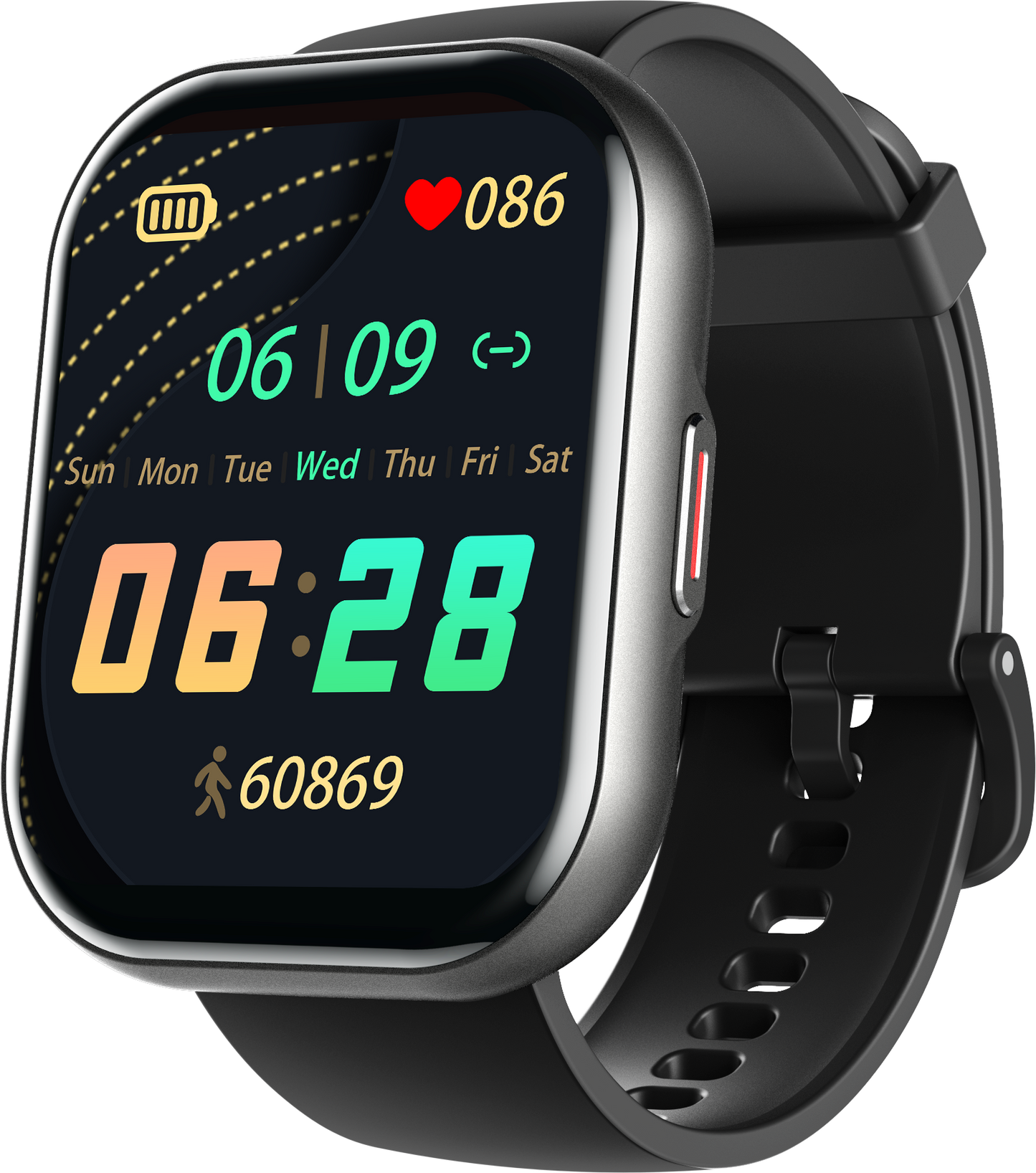 BENIO Parrot 2 Smart Watch - AMOLED Fitness Tracker with Heart Rate & Sleep Monitor