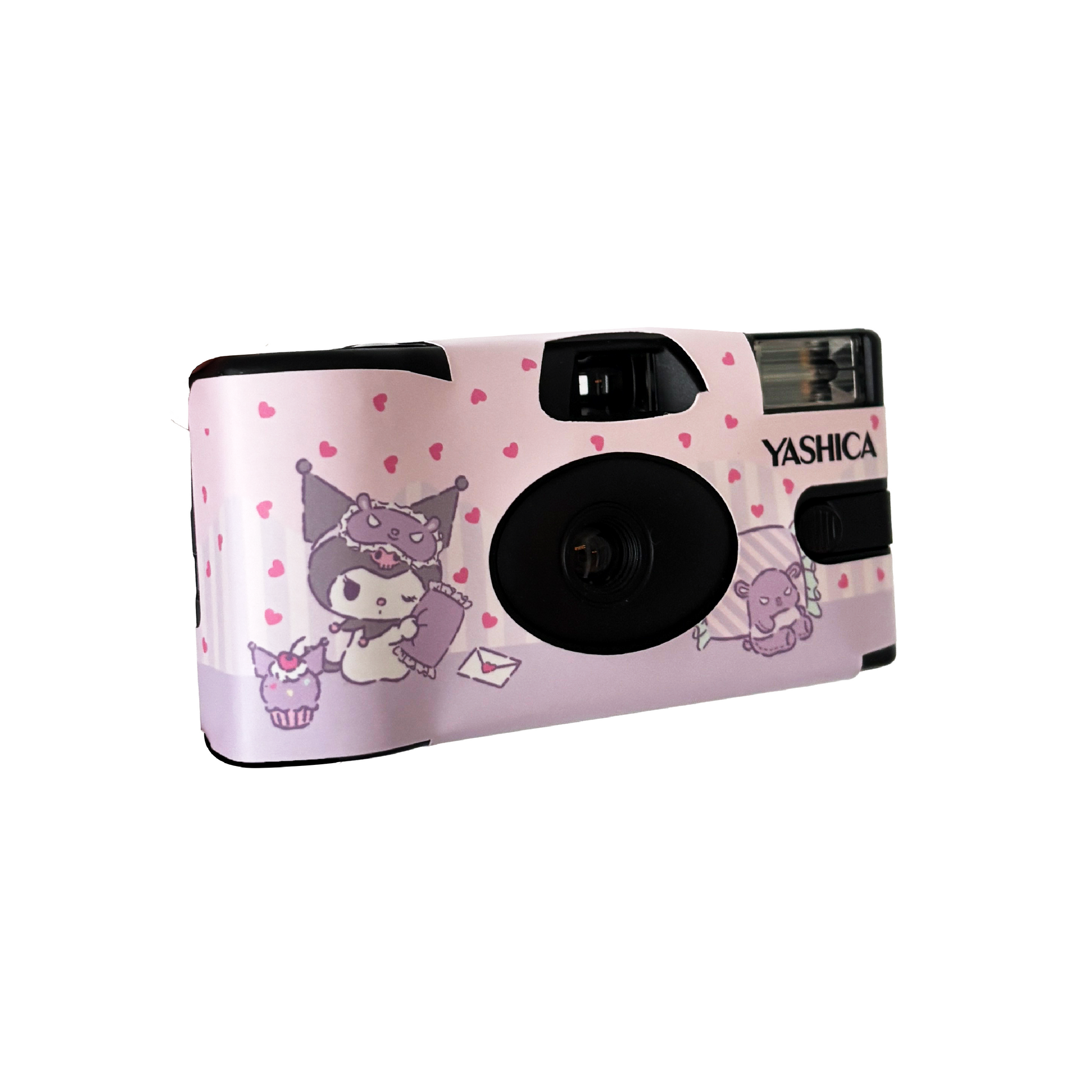 YASHICA x Kuromi Dreamweaver Single Use 35mm Film Camera | THE-LITE YASHICA x Kuromi Dreamweaver Single Use 35mm Film Camera | THE-LITE