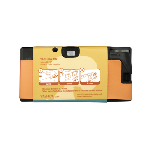 YASHICA x Peanuts Single Use Film Camera (Snoopy Colorful World)