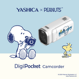 Yashica Video Camera YASHICA x Peanuts DigiPocket Camcorder