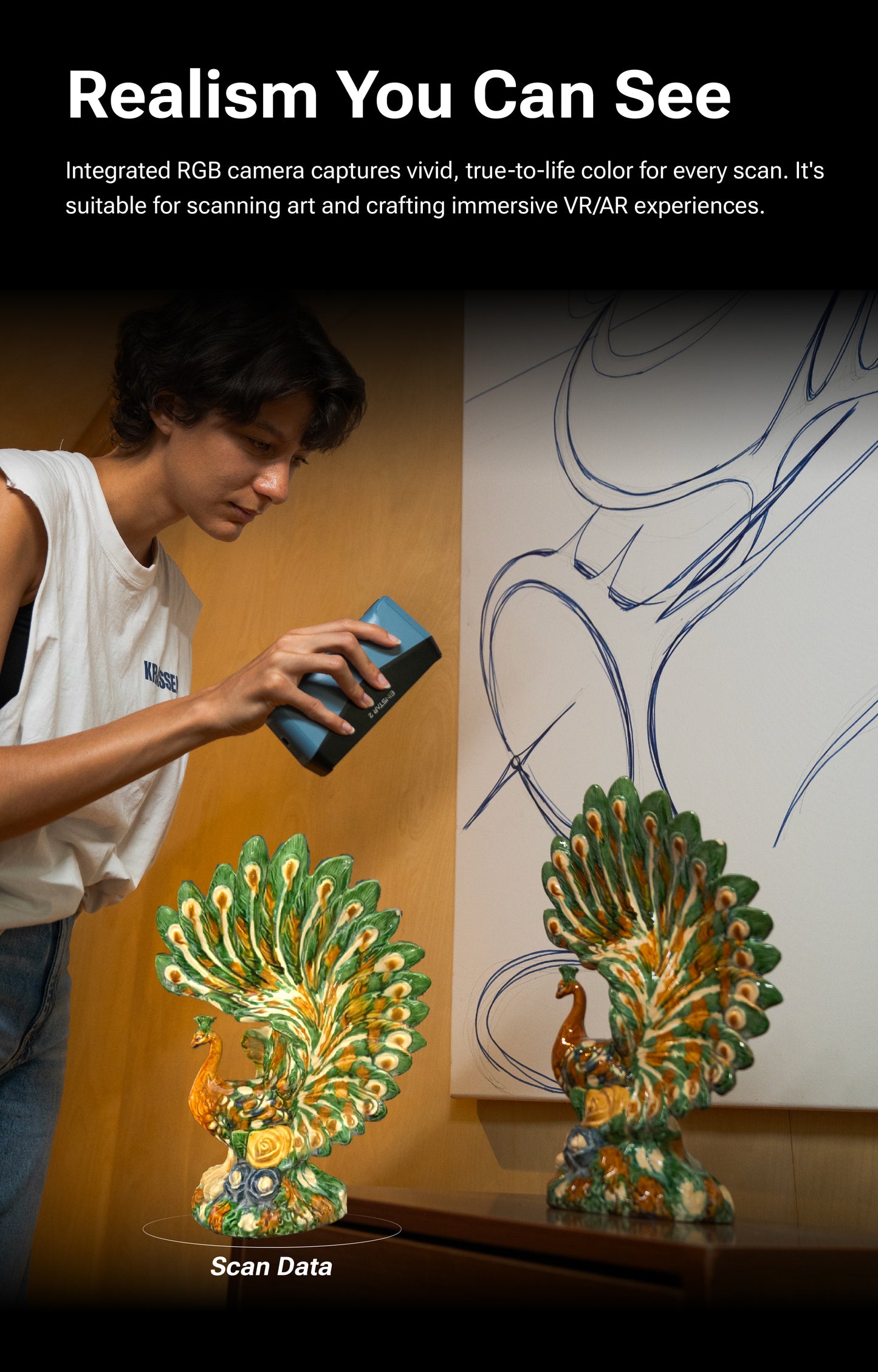 EINSTAR 2: The True Wireless 3D Scanner