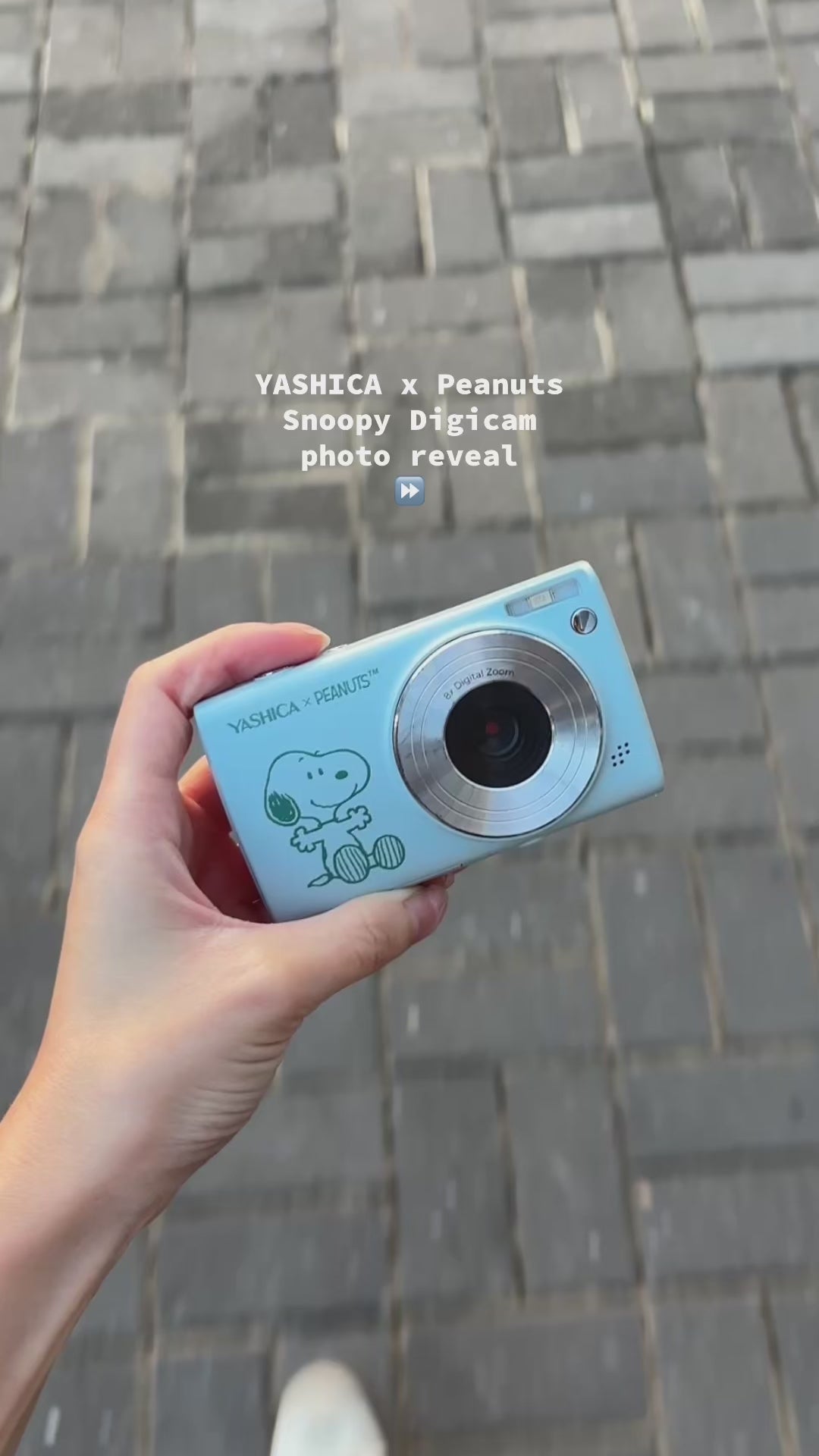 YASHICA x ピーナッツ スヌーピー デジタルカメラ | 30MP 1080P Y2K