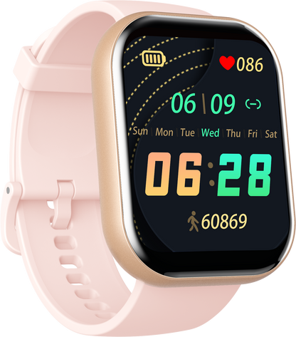BENIO Parrot 2 Smart Watch - AMOLED Fitness Tracker with Heart Rate & Sleep Monitor
