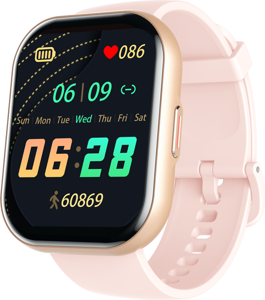 BENIO Parrot 2 Smart Watch - AMOLED Fitness Tracker with Heart Rate & Sleep Monitor